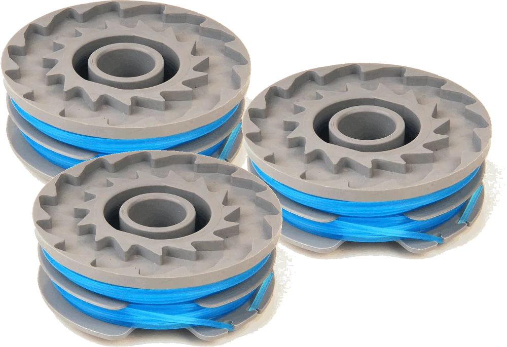 3 x Spool and Line for Qualcast grass trimmers