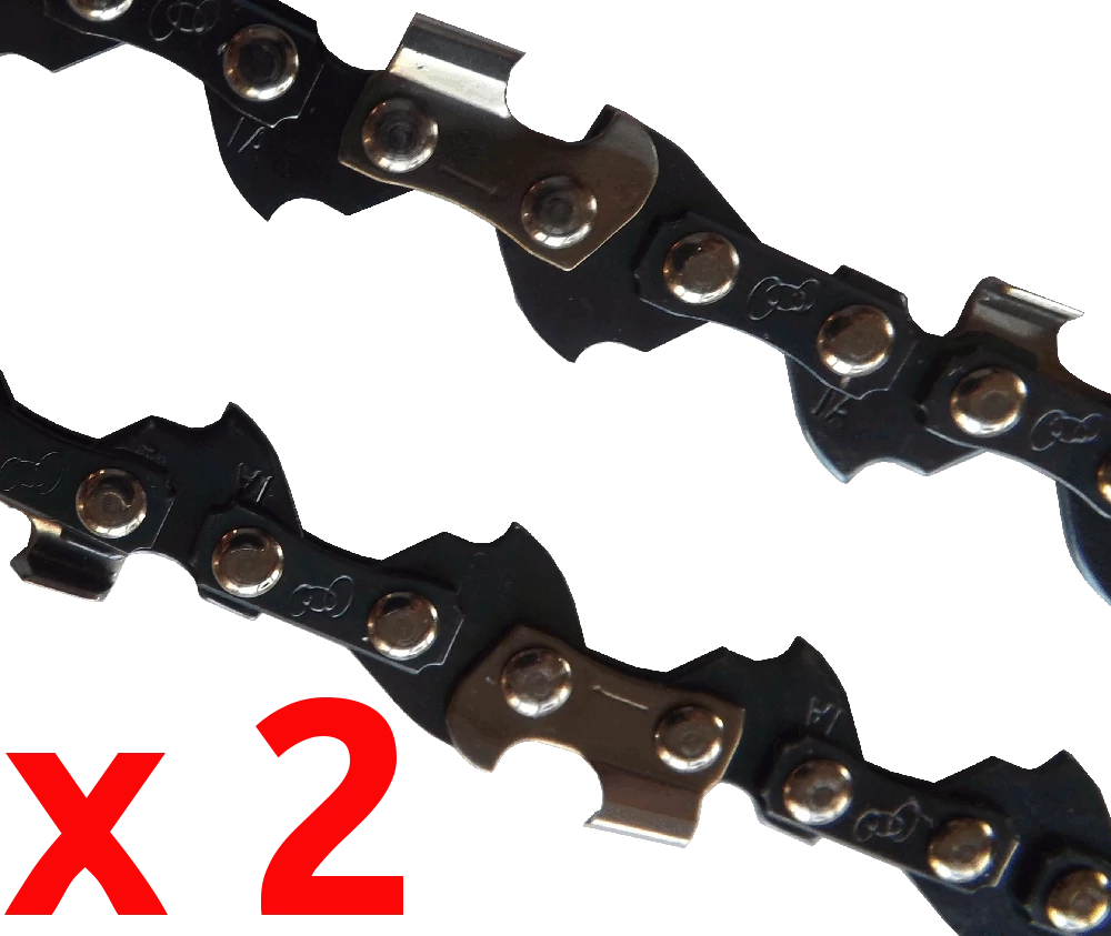 2 x Chainsaw chain for Ryobi chainsaws with 35cm bar