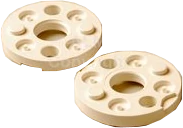 Blade Height Spacers for Qualcast mowers - 2 pegs on each side