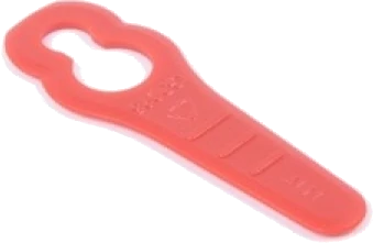 Plastic swing blades for Challenge mowers