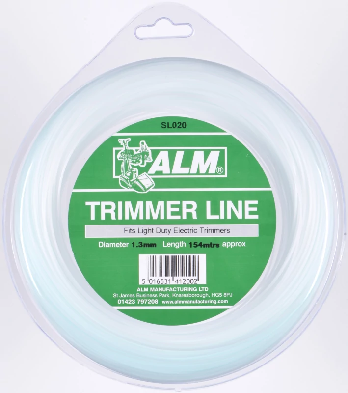 1.3mm x 153m - White Trimmer Line - 1/4kg