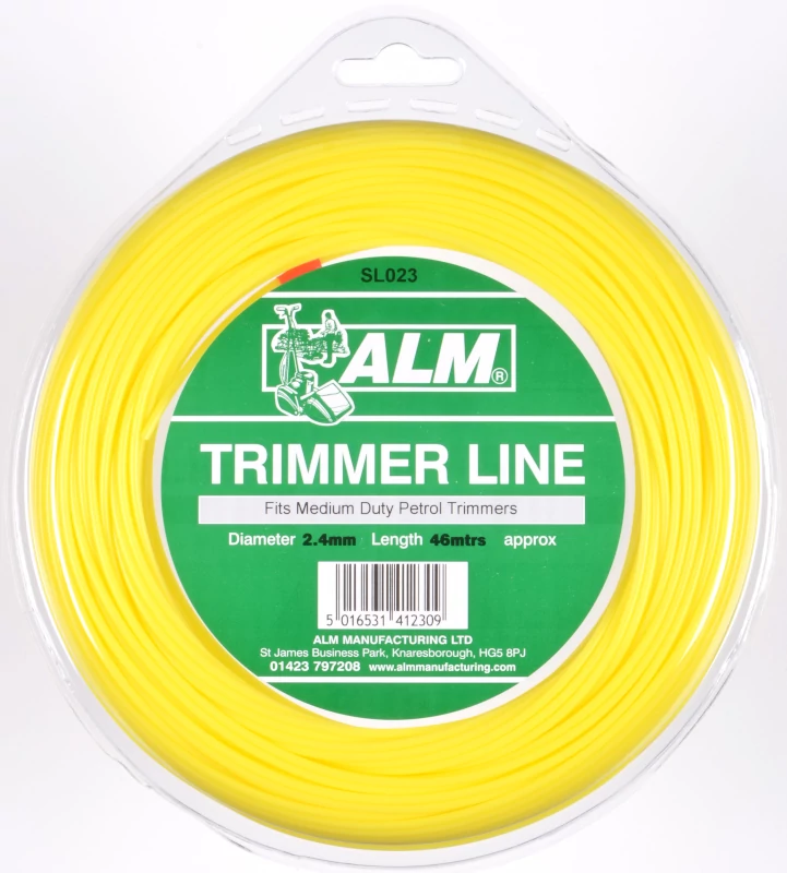 21792 - ALM 2.4mm x 45m - Yellow Trimmer