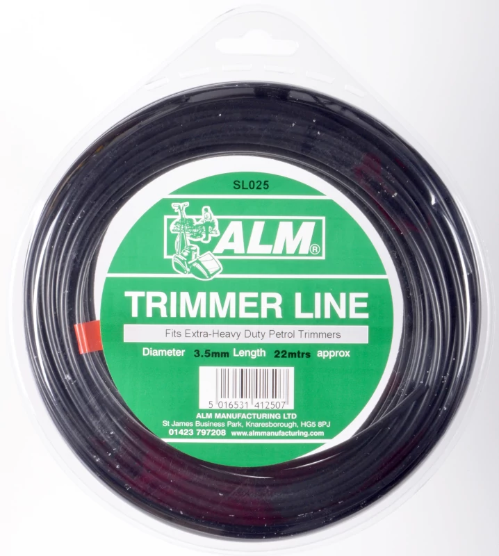 3.5mm x 20m - Black Trimmer Line - 1/4kg Pack