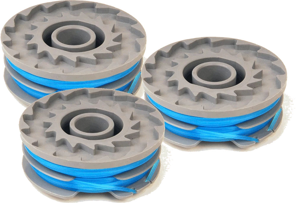 3 x Spool and Line for Flymo trimmers