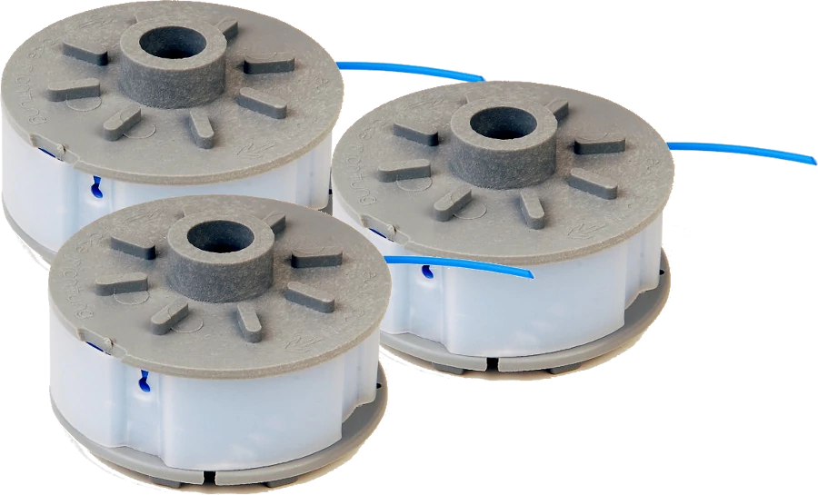 3 x Spool & Line for Gardena grass trimmers