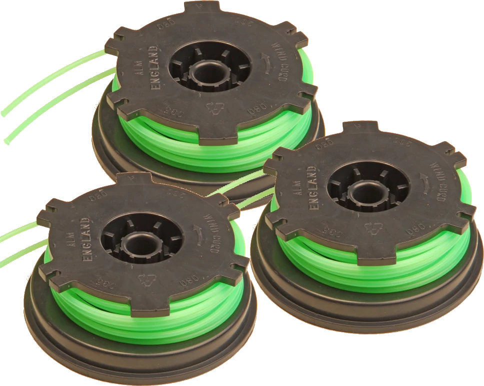 3 x Spool & Line for Homebase grass trimmers