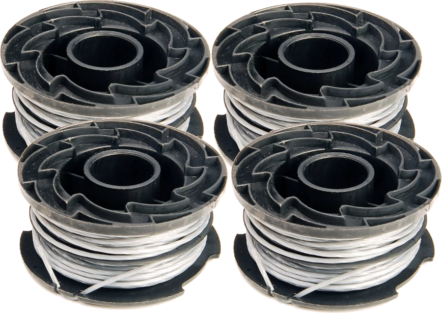 4 x Spool & Line for Black & Decker Trimmer