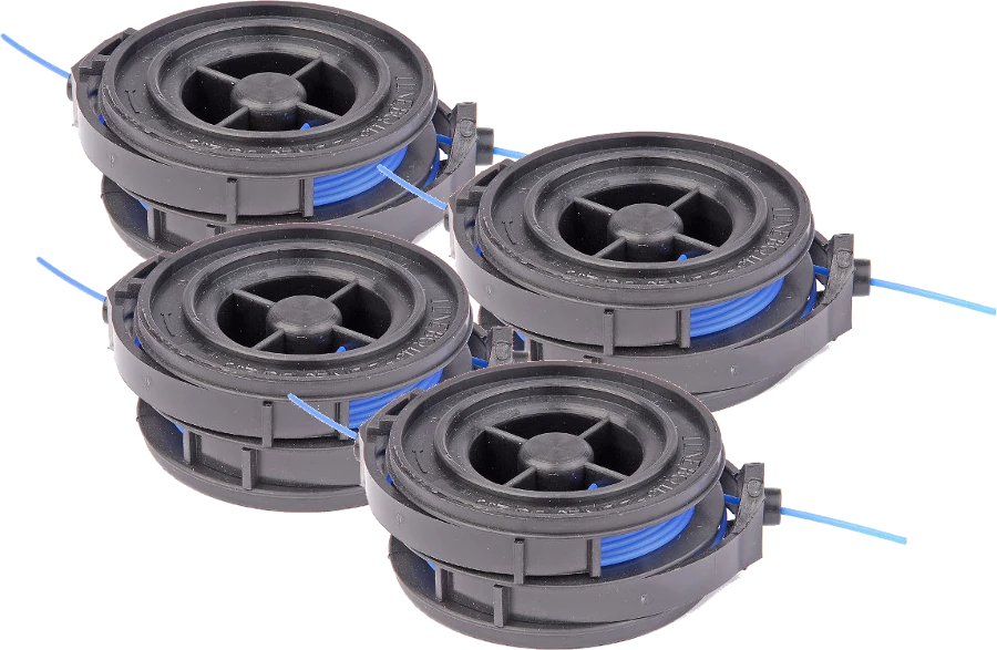 4 x Spool & Line for Bosch & Nu-Tool Trimmers