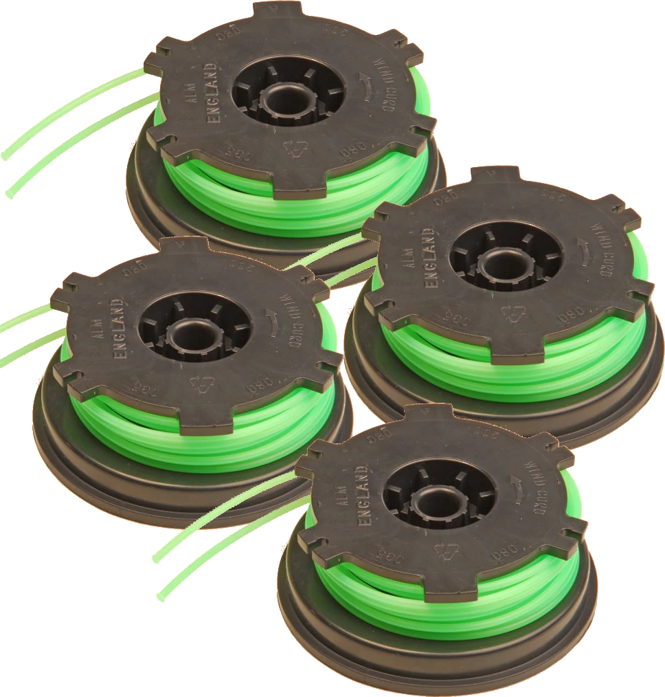 4 x Spool & Line for MTD grass trimmers