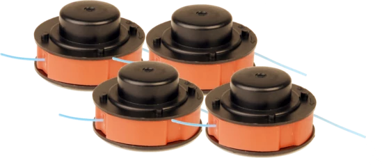 4 x Spool & Line for B&Q and other Trimmers