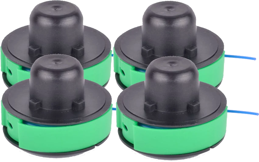 4 x Spool and Line for Qualcast GGT250, GGT250 trimmers