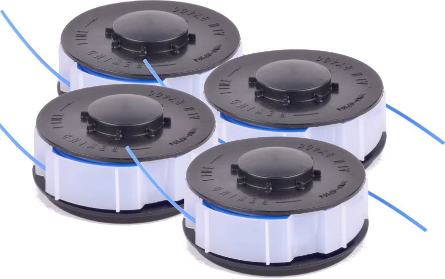 4 x Spool and Line for Powerplus grass trimmers