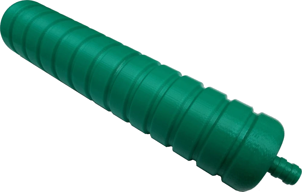 Re-inforced 3D printed Rear roller for McGregor mowers (Green)