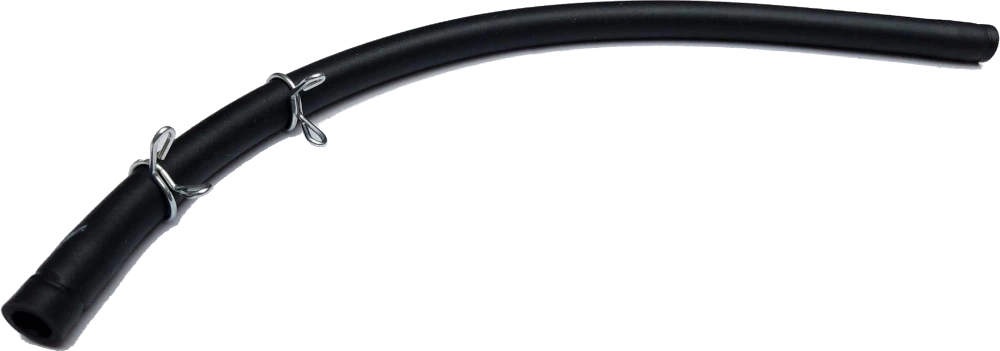 Fuel pipe (29cm) & clips for McGregor Lawnmowers