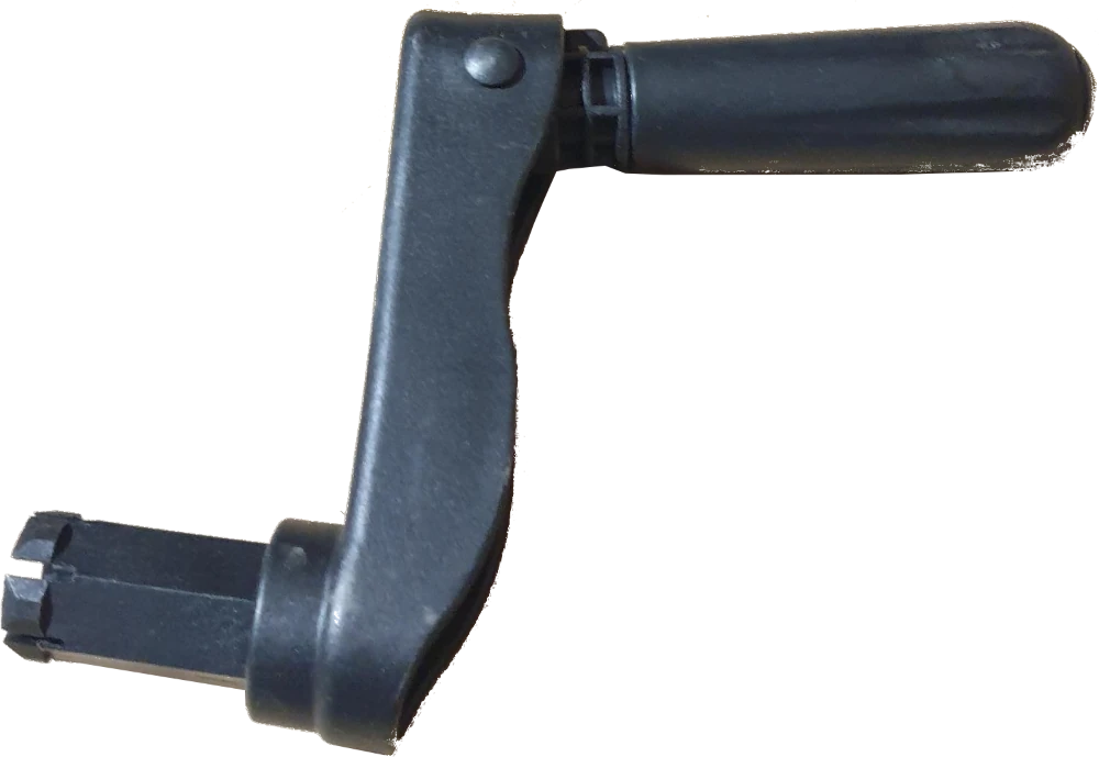 Crank handle for pressure washers