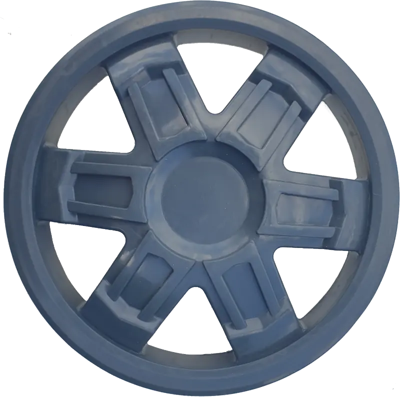 Wheel trim for Powerbase Lawnmowers