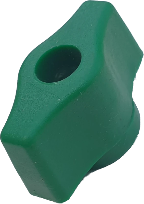 Handle finger nut assembly