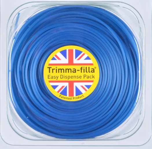 1.5mm x 15m Round trimmer line (Blue)