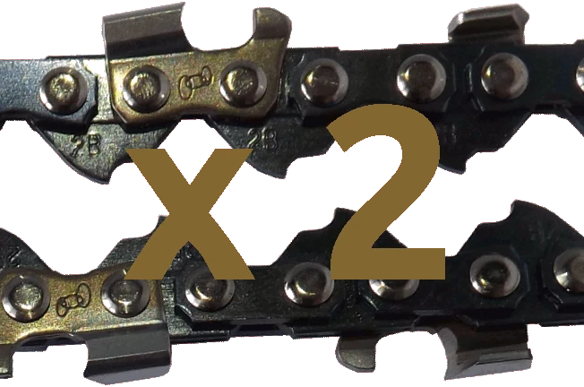 2 x Chainsaw chains for Olympyk chainsaws with 46cm (18") bar